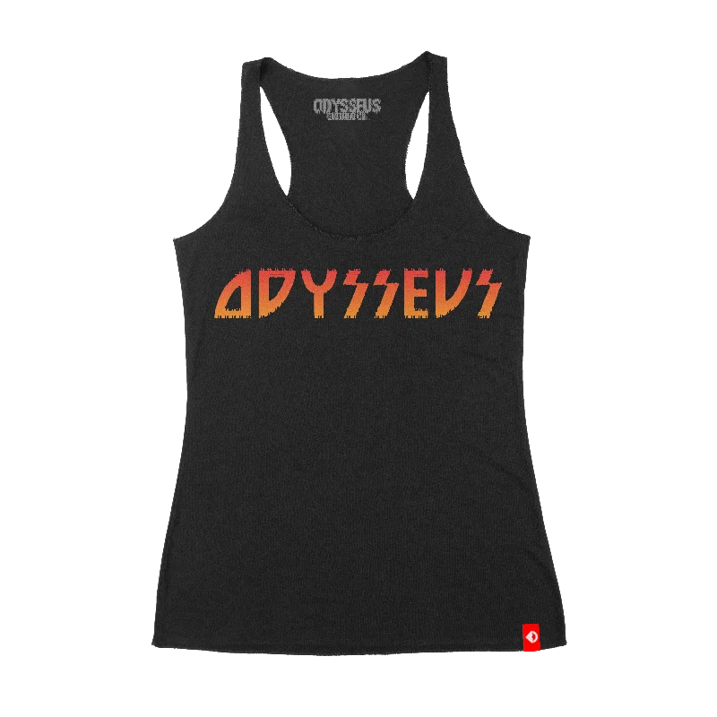 Bootleg: Piss Racerback Tank navy tank top