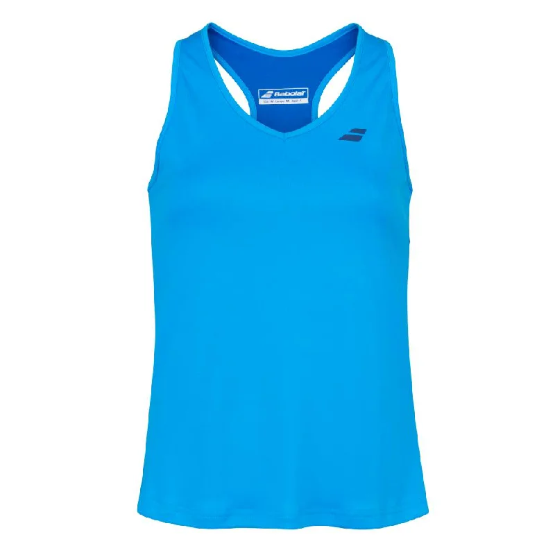 Babolat Women's Play Tank Top (Blue) athletic tank top