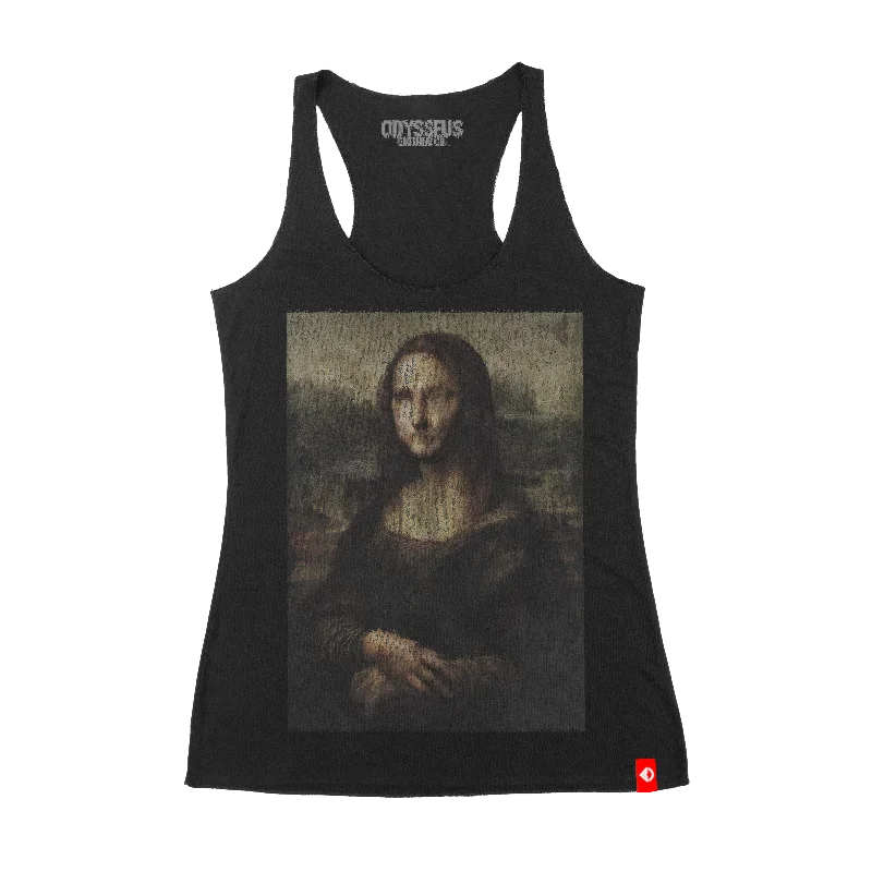 Mona Lisa Vile Racerback Tank yoga tank top