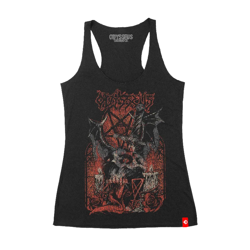 Altar Racerback Tank peach tank top