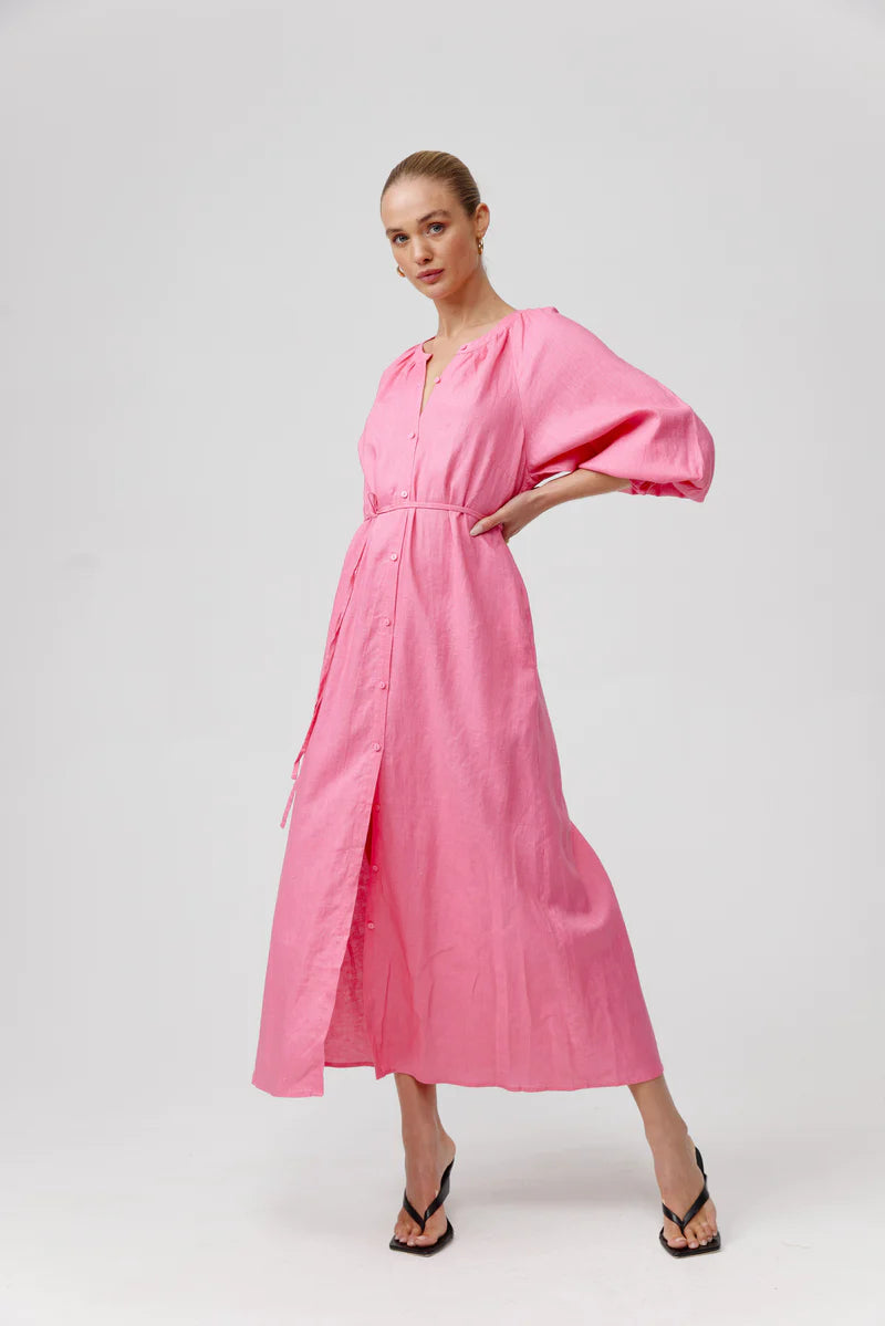 Kinney Coco Dress in Pink - Final Sale Tunics Short Trendy