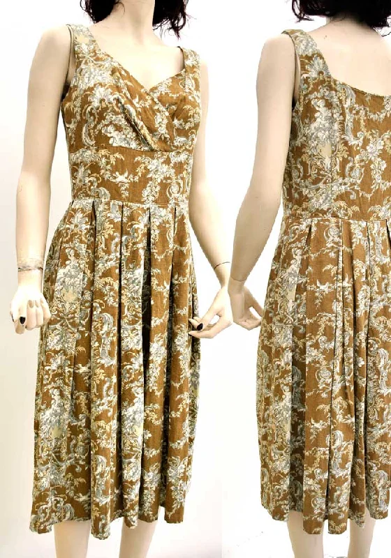 1940s Style Retro Summer Dress • Lazybones • Swing Tea Dress • BNWT Bodycon Club Sequined