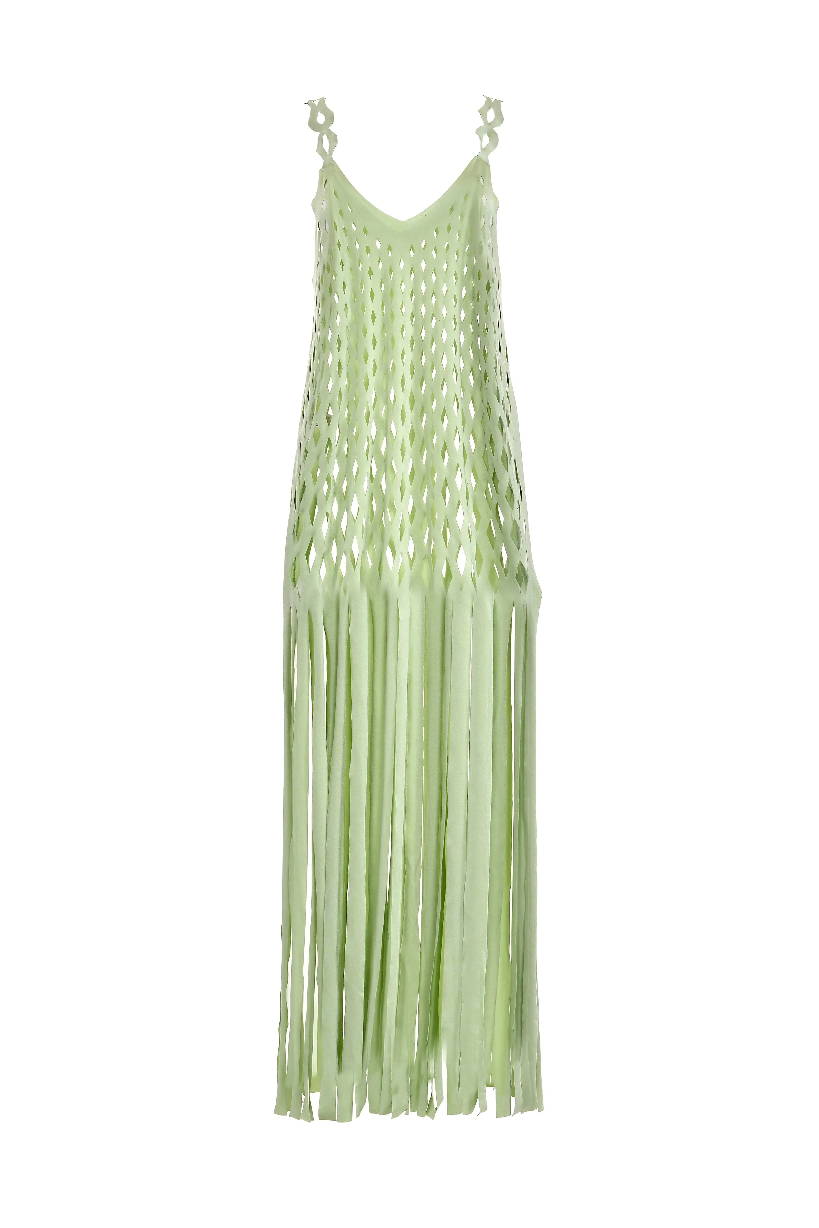 Bright Diamond Dress Green Tunics Modern contemporary