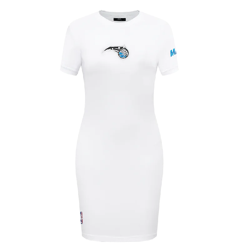 NBA ORLANDO MAGIC CLASSIC WOMEN'S BODY CON DRESS (WHITE) Tunics Sale discount