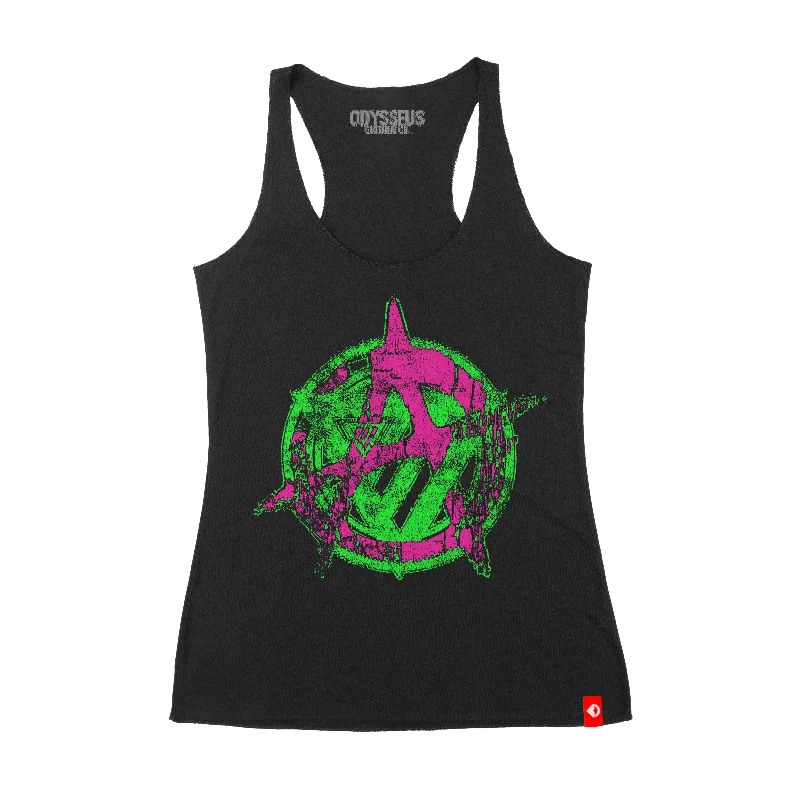 Acid Death Anarchy Racerback Tank coral tank top