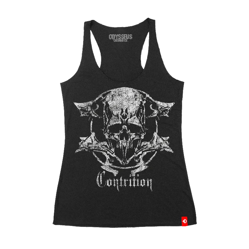 Final Act of Contrition Racerback Tank modal blend tank