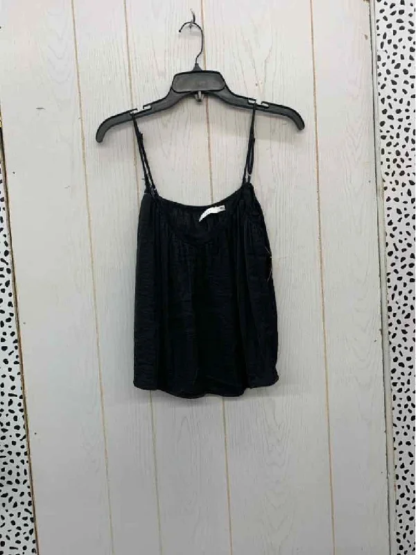 Lush Black Womens Size Small Tank Top flirty tank top