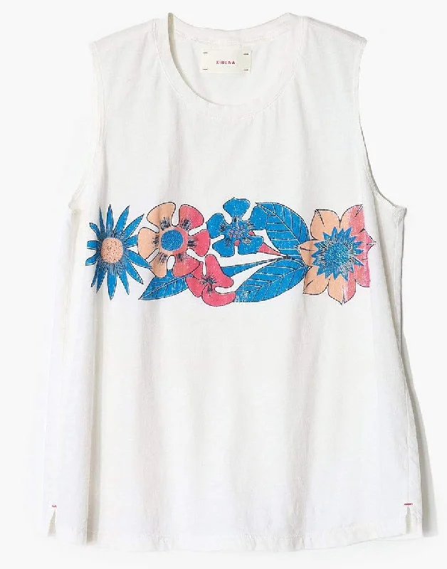 White Wash True Tank coral tank top