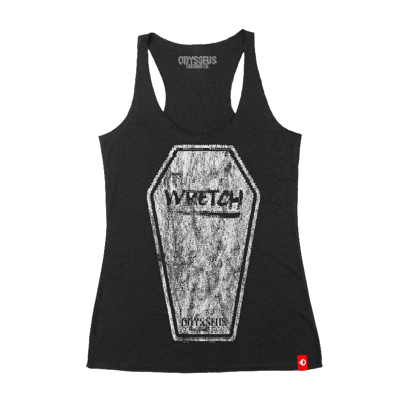 Wretch Racerback Tank off shoulder tank