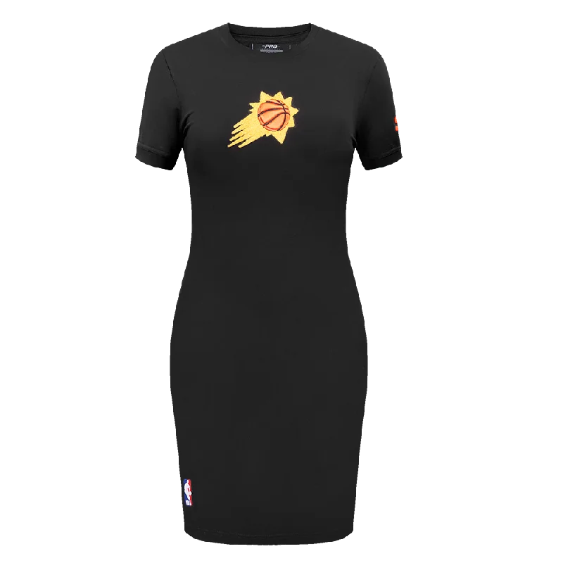 NBA PHOENIX SUNS CLASSIC WOMEN'S BODY CON DRESS (BLACK) Tunics Recommended stylist