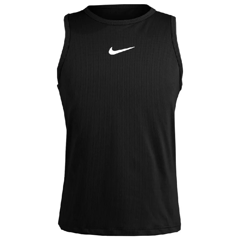 Nike Girls Victory Tank - Black/White lounge tank top