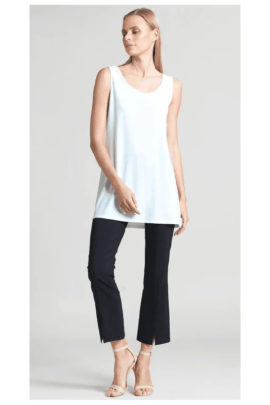 Long Scoop Tank bold tank top