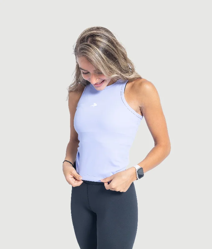 Armour Tank Top - Purple modal blend tank