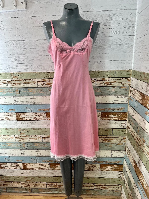 70’s Pink Slip Dress Tunics Sophisticated sleek