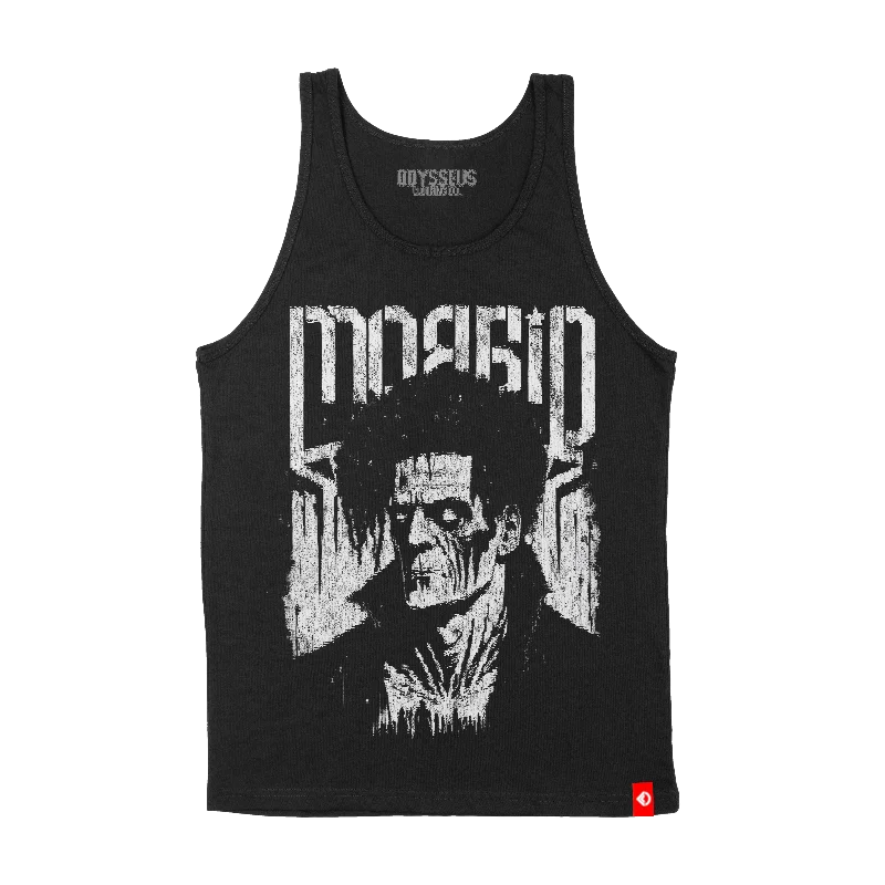 The Morbid One Unisex Tank Top peach tank top