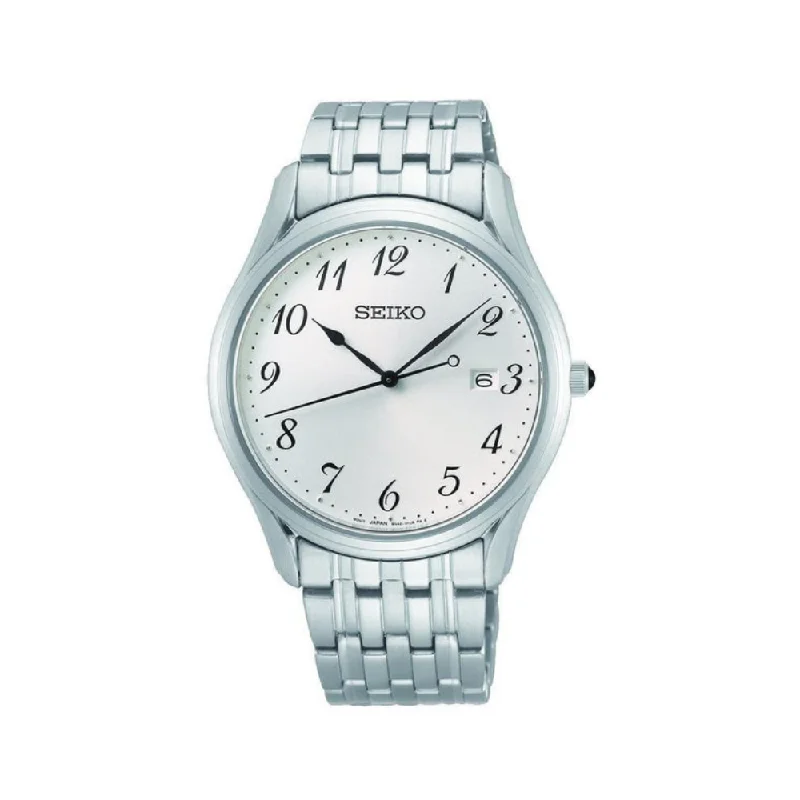 Seiko Lds Ss Dress Wht Dial Tunics Cozy comfortable