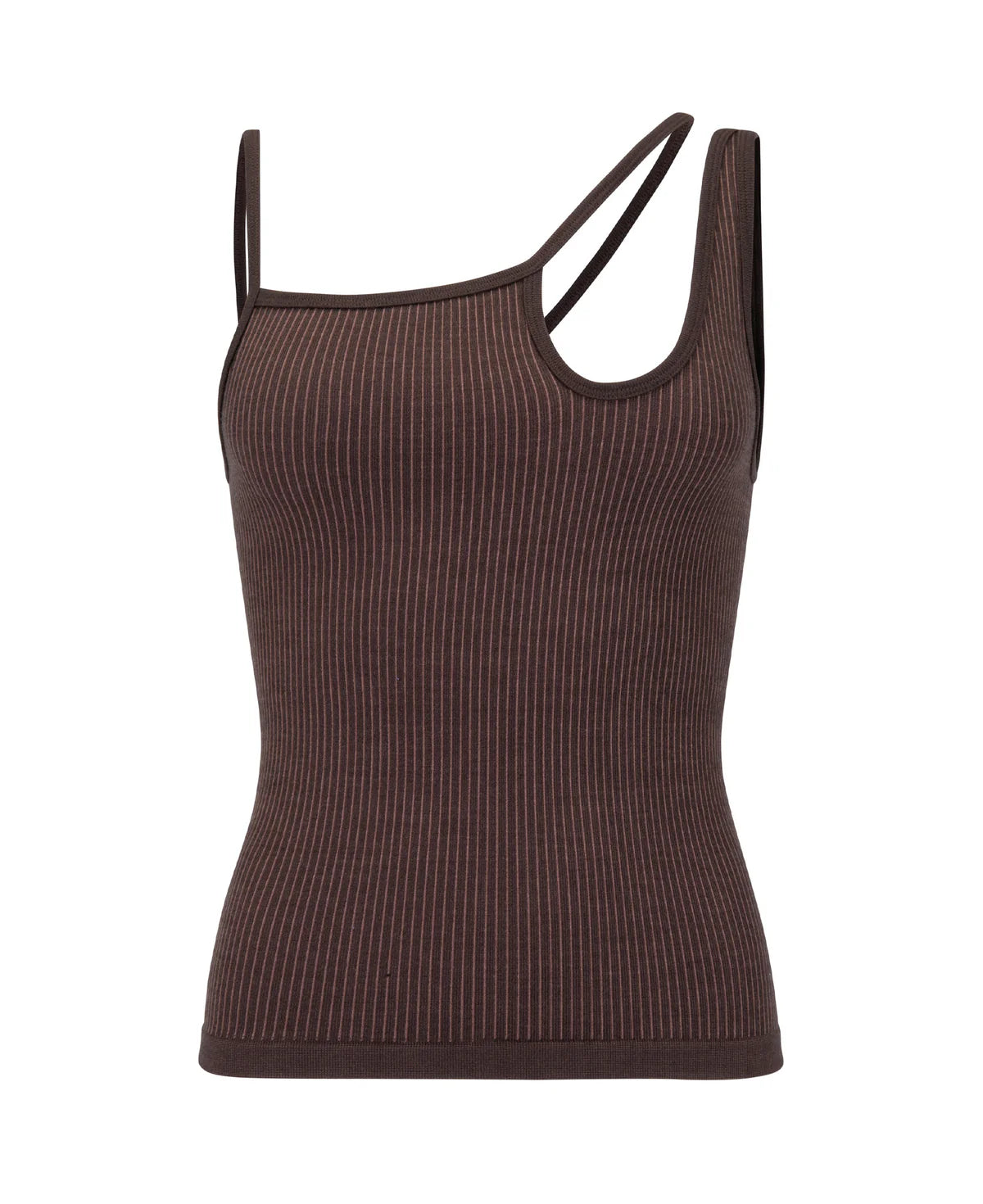 ELLIPTIC TANK - CHOCOLATE / CLOVE vintage tank top