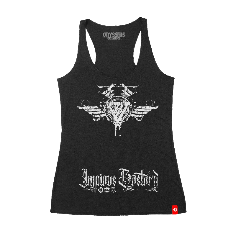 Impious Bastard Racerback Tank rhinestone tank top