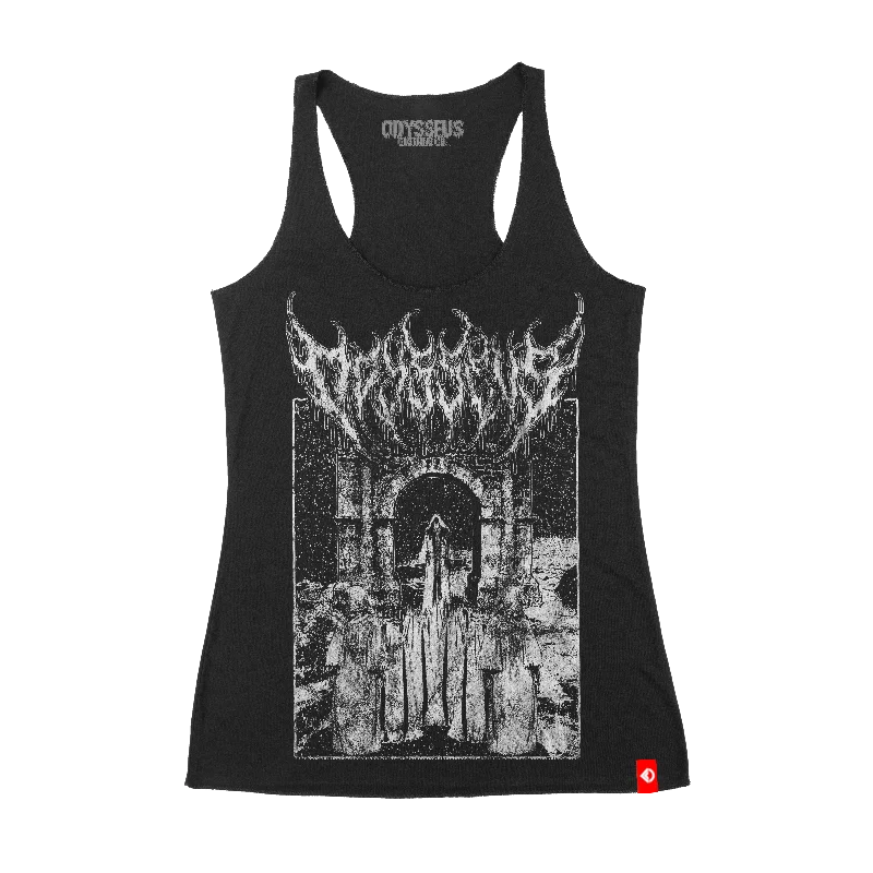 Black Mass Racerback Tank fitness tank top