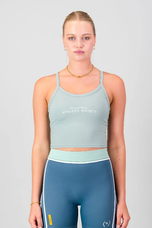 Supportive Tank - Sage vintage tank top