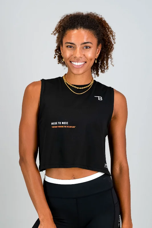 SpeedFlow™ Women's Pro Tank cropped tank top