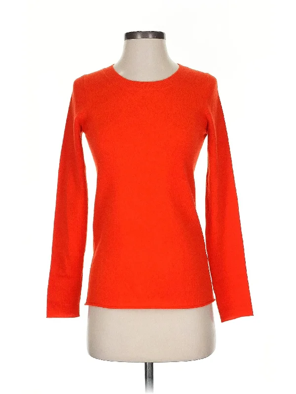 Cashmere Pullover Sweater Wrist Length Sleeve