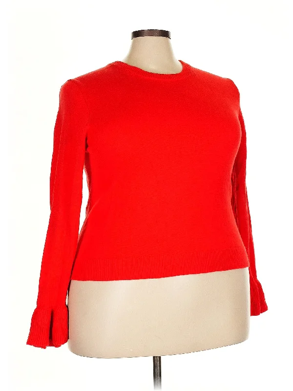 Pullover Sweater Bishop Sleeve Elegant