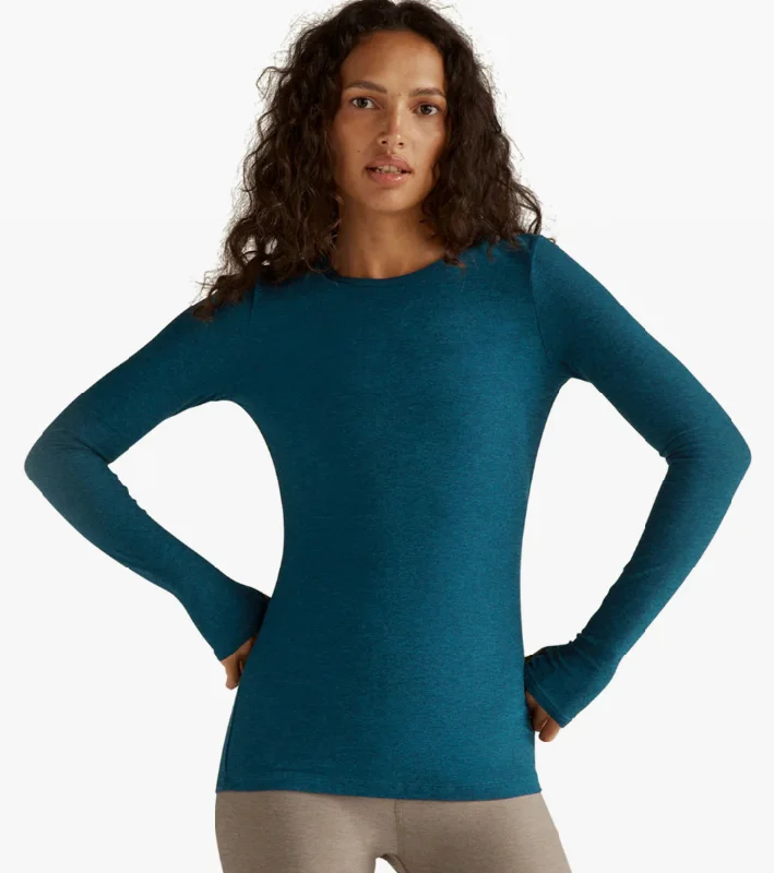 Spacedye Classic Crew Pullover dolman Sleeve Top