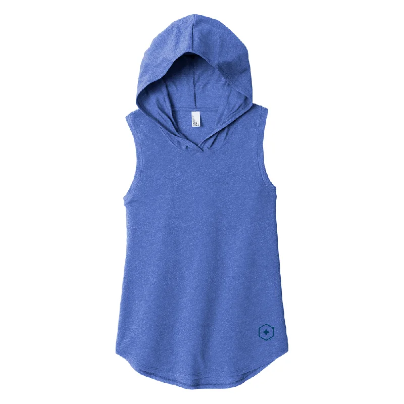 Women's District  Perfect Tri Sleeveless Hoodie Hoodie Sweatshirt Pullover