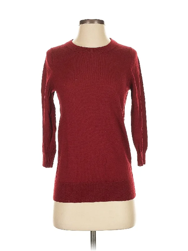 Pullover Sweater Asymmetrical Neck Pullover