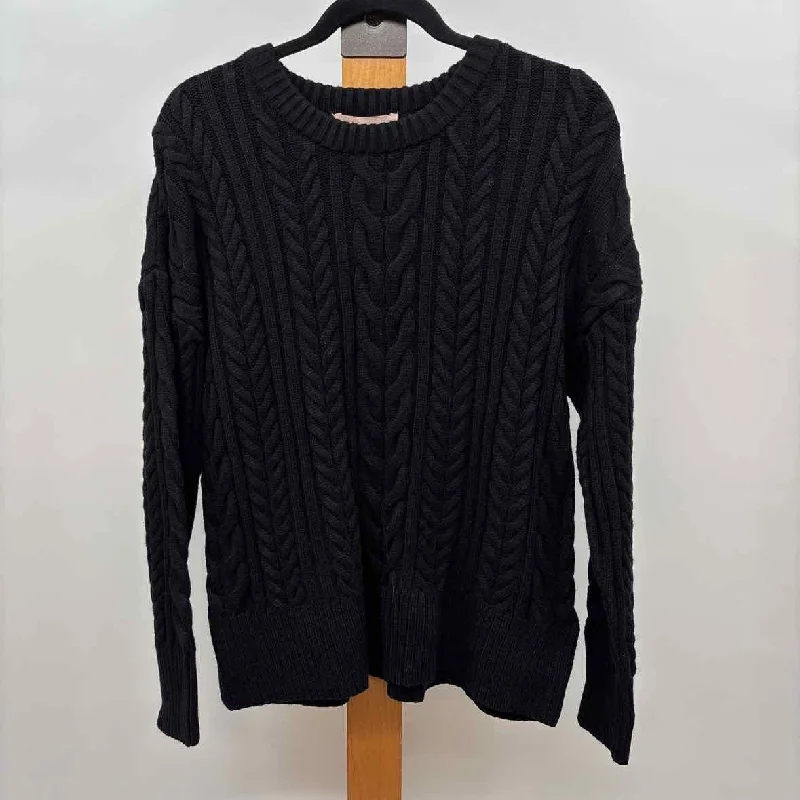 Philosophy Women's Size M Black Textured Sweater Elegant Classic Vintage