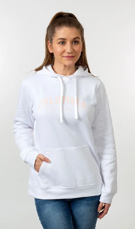 Columbia Womens Trek Graphic Pullover Hoodie Blouson Sleeve Pullover