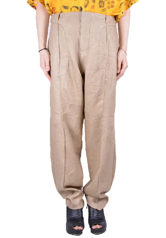 VEJAS 2002-PHANTOM TROUSERS BEIGE Trousers sophisticated sleek