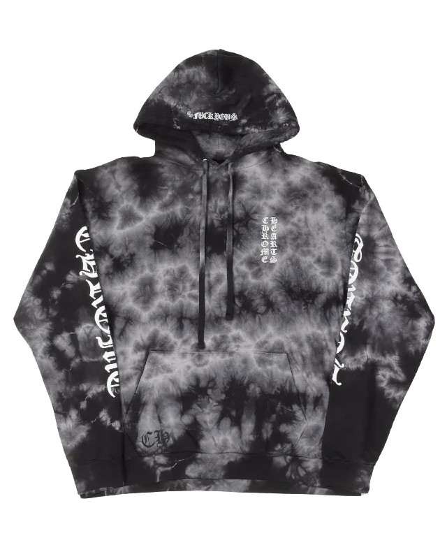 Tie Dye Horseshoe Logo Hoodie Hoodie with Pattern Geometric Abstract