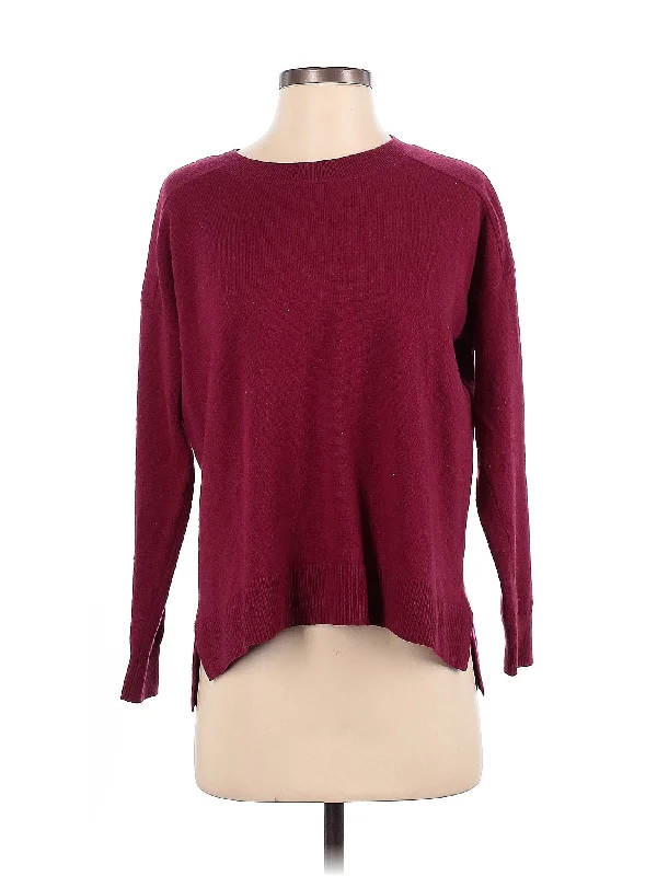 Cashmere Pullover Sweater Three Quarter Sleeve