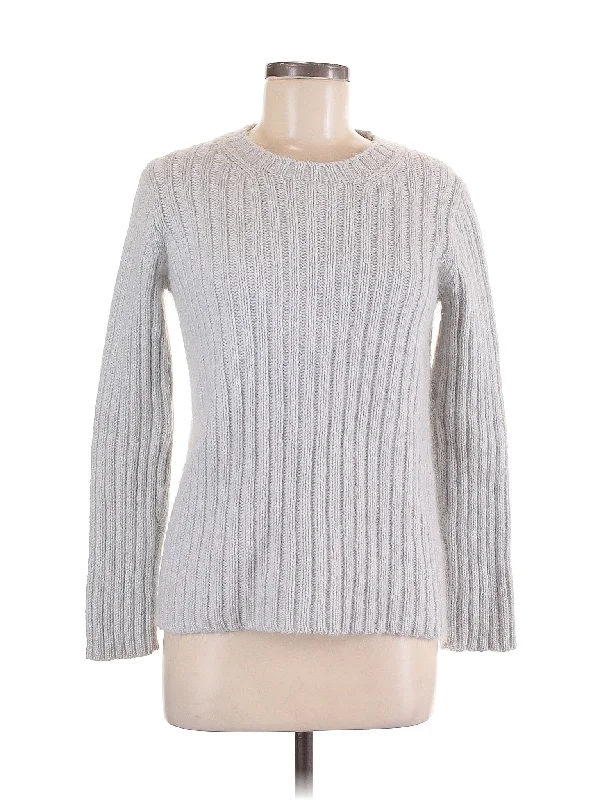 Pullover Sweater Asymmetrical Hem Sweater