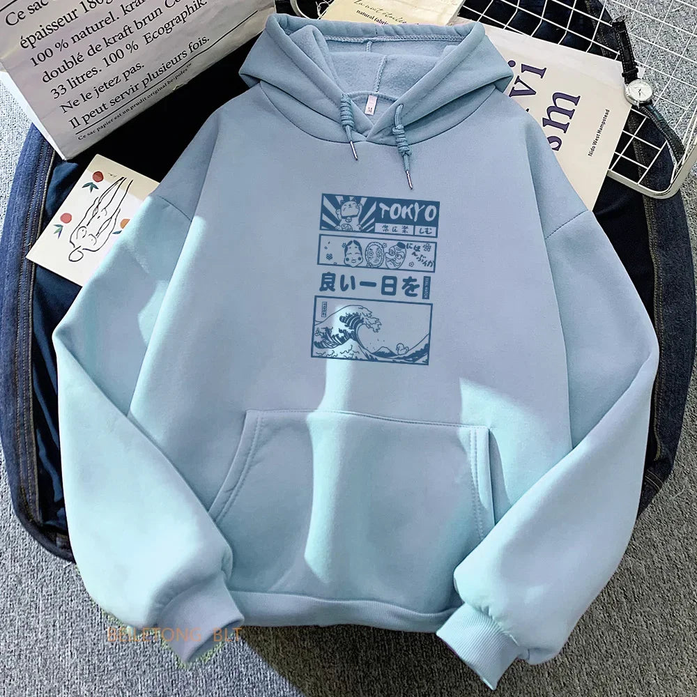 Japanese Kanji Cat Women Hoodies Cute/Kawaii Animals Cartoon Sweatshirts Graphic Clothes Hooded Pullovers for Winter Autumn Tops Square Neck Pullover Japanese Kanji Cat Women Hoodies Cute/Kawaii Animals Cartoon Sweatshirts Graphic Clothes Hooded Pullovers for Winter Autumn Tops Square Neck Pullover