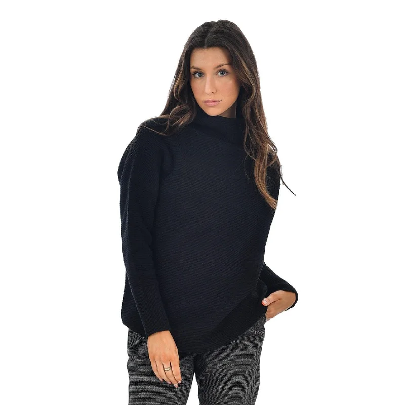 RD Nancy Ottoman Mockneck Sweater Tailored Straight A-Line