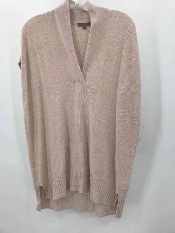 Pre-Owned Lilla P Tan Size Small Sweater Modern Contemporary Chic