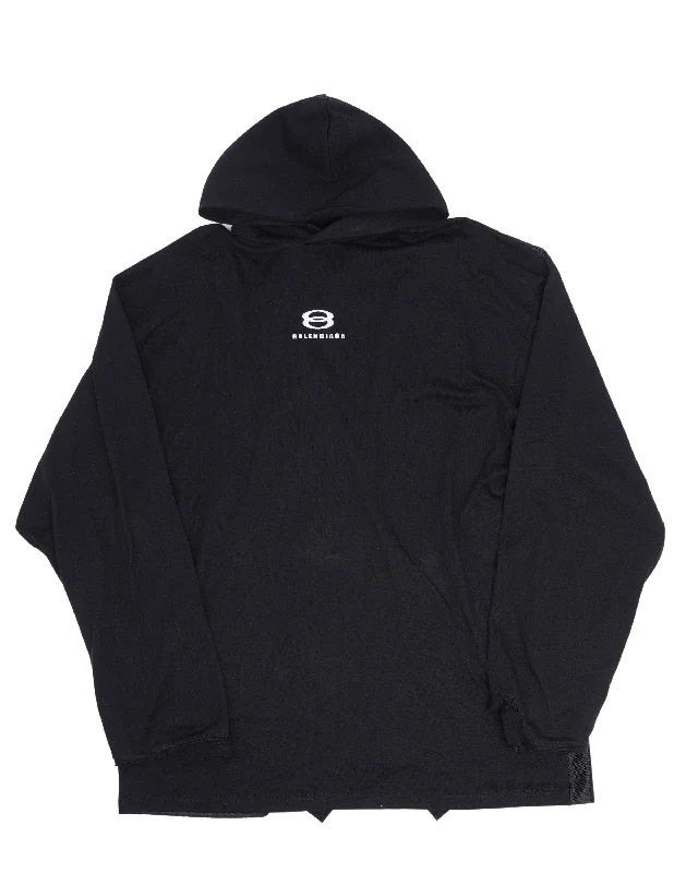 Unity Logo Deconstructed Hoodie Hoodie with V-Neck Classic Versatile