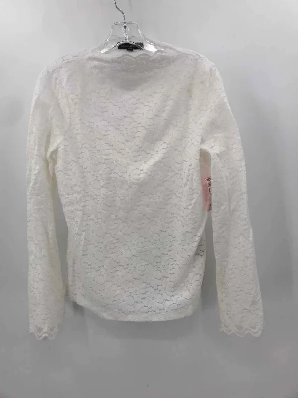 Pre-Owned Banana Republic Ivory Size Medium Sweater Stretchy Elastic Breathable