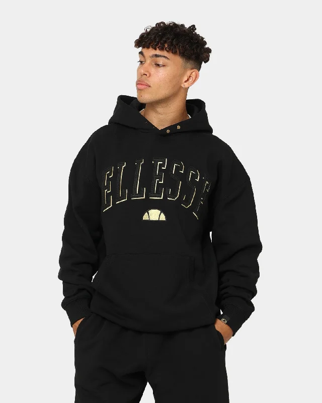 Ellesse Duke Hoodie Black/Gold Hoodie Crop Top Short Trendy