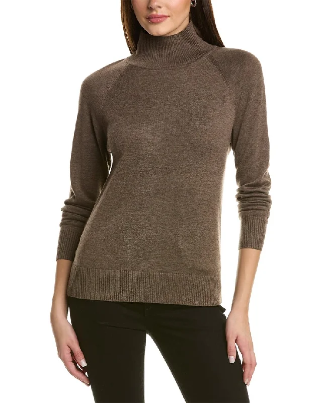 Skea Dove Wool-Blend Sweater Seamless Knitted Crochet