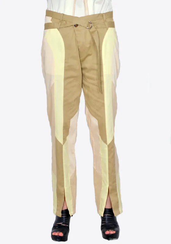 KIKO KOSTADINOV KKWSS22T02 DAINTREE PANELLED TROUSER PINE/MULTI Trousers practical durable