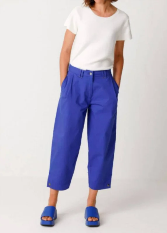 Orhi Trouser Pants In Blue Trousers Sale Discount