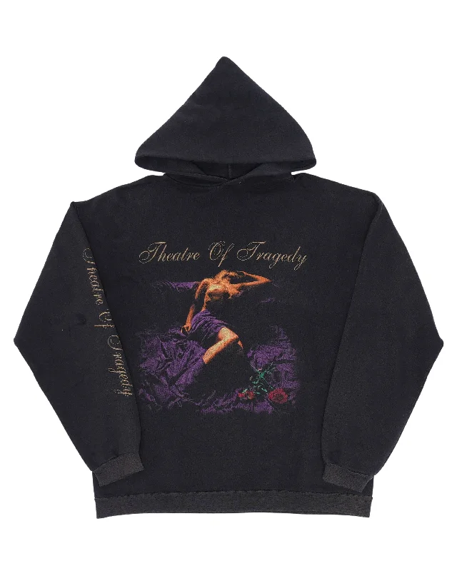 Theatre of Tragedy Hoodie Hoodie with Hem Ribbing Snug Secure