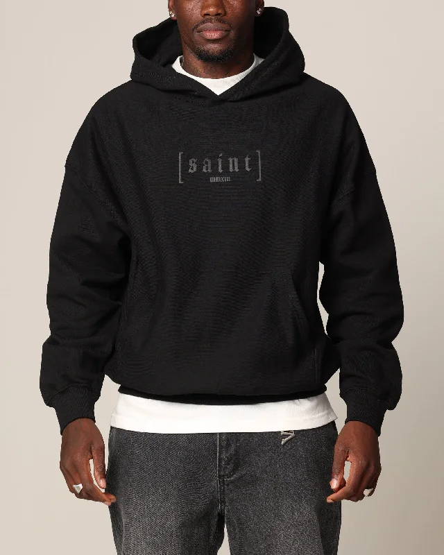 Saint Morta Rebirth Premium Hoodie Black Hoodie with Toggle Buttons Decorative Unique