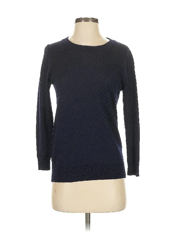 Wool Pullover Sweater Bell Sleeve Stylish