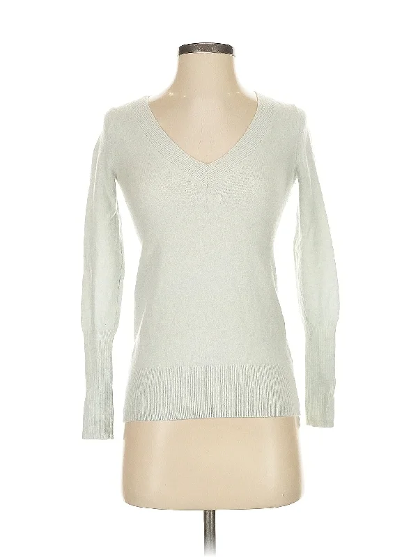 Cashmere Pullover Sweater One Shoulder Top