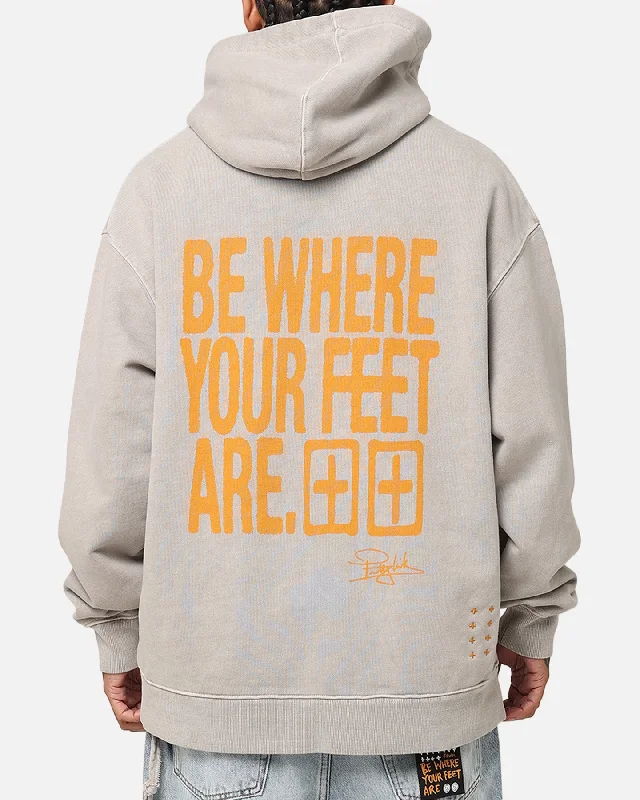 Ksubi X Patty Mills Collab Collection Motto Biggie Hoodie Dust Hoodie with Mesh Breathable Sporty